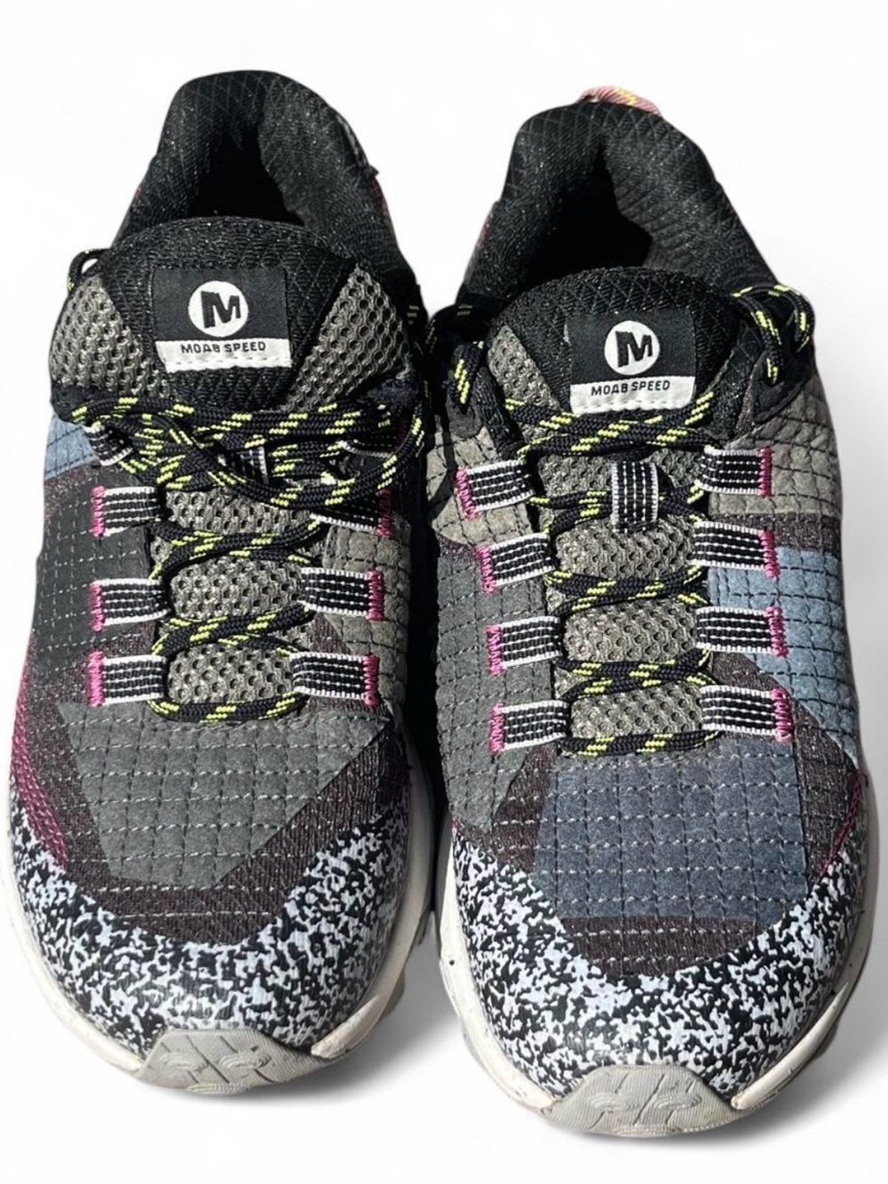 Merrell Moab Women’s Speed Scrap Trail Running Shoes J067066 Multicolor Size 7